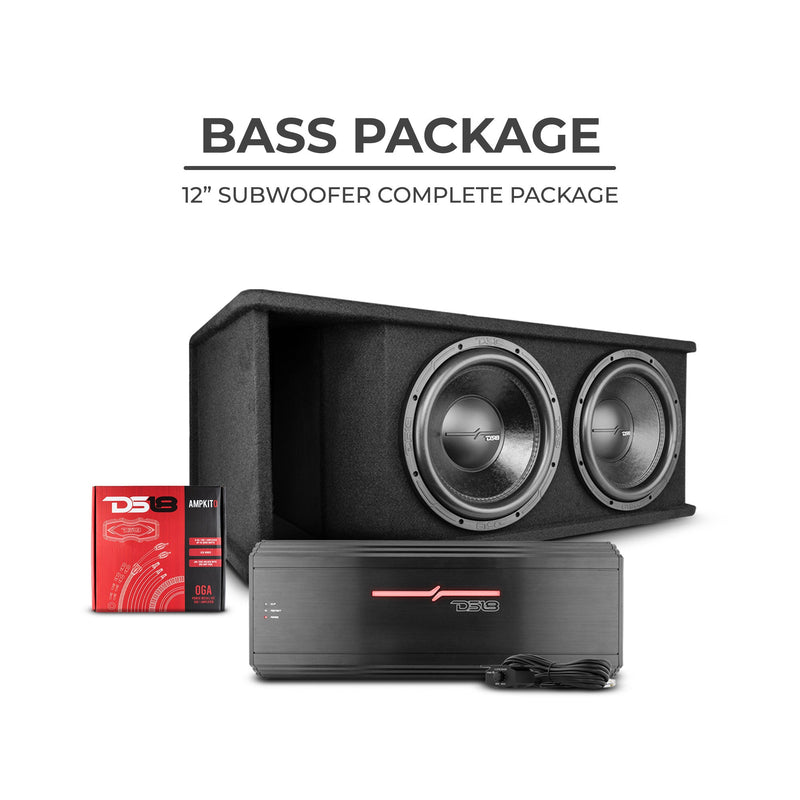 DS18 ZR212LD-PKG Bass Package 2 x ZR12D4 12
