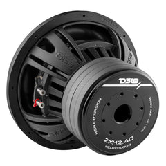 ZXI 12" High Excursion Subwoofer Quad Stacked Magnets 1000 Watts Rms DVC 4-Ohm