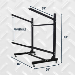 G-Watersport 2 Levels With Wheels | Single-Sided | Black