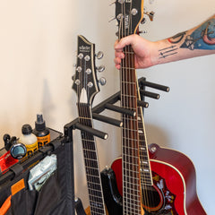 The Headliner 10-Slot Guitar Rack | Black