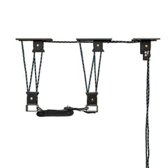 Heavy Duty Cargo Box Hoist Garage Ceiling Storage Hoist | Holds up to 150 lbs