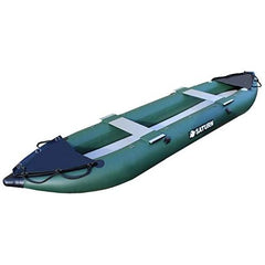 Saturn 13' Pro-Angler Fishing Inflatable Kayak FK396 Green SKU 701748719857
