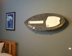 Palm Bay Minimalist Skimboard Display Rack | Holds 30 lbs